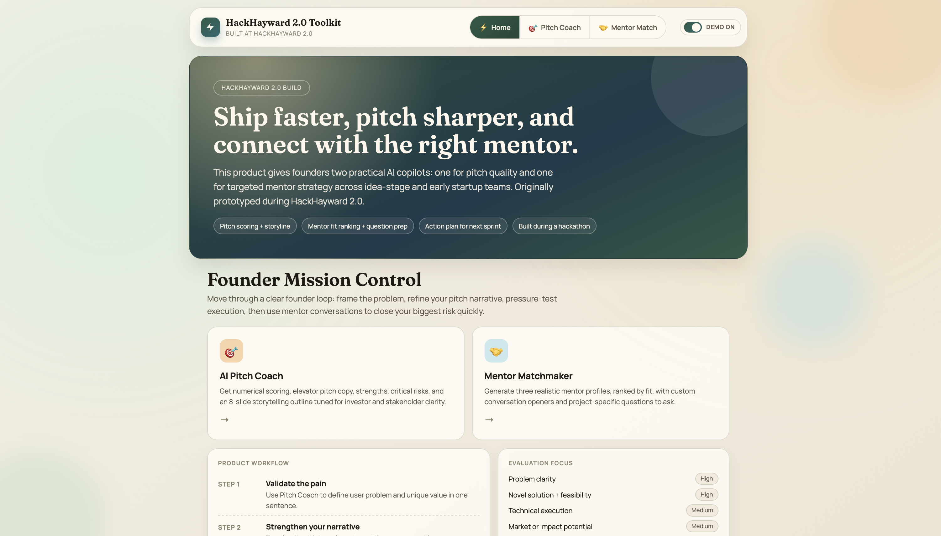 Founder AI Toolkit preview